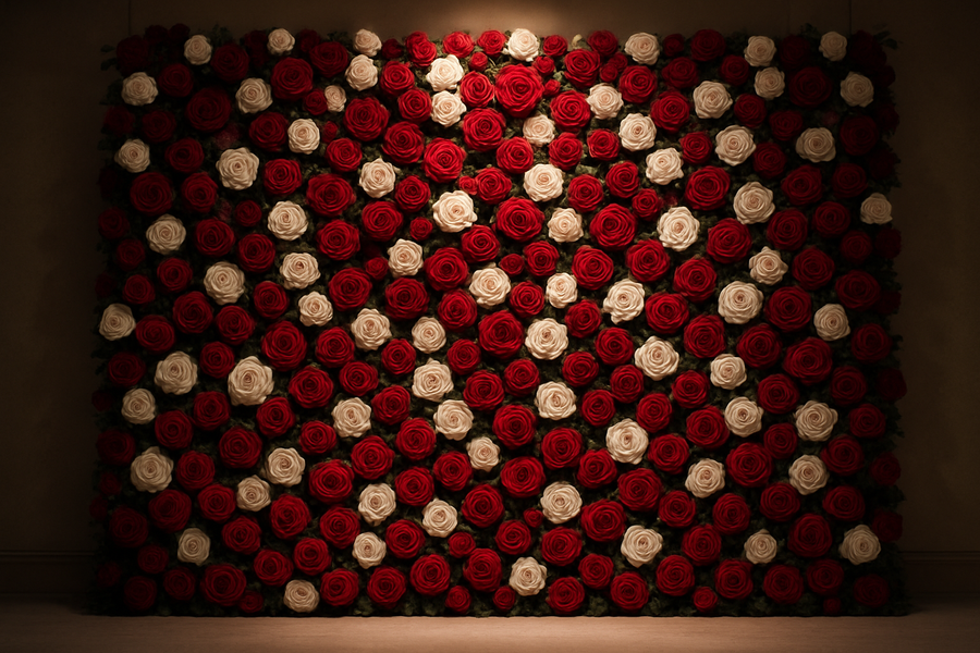 Ceiling Floral Installations - Overhead Event Transformation